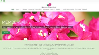 <a href="http://marathongardenclub.org/" target="_blank" rel="noopener"><strong>Web site</strong></a> Marathon Garden Club website