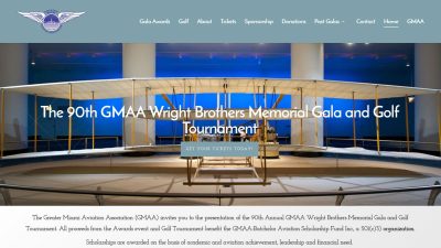<a href="http://gmaagala.com/" target="_blank"><strong>Web site</strong></a> GMAA Wright Brothers Memorial Awards Gala